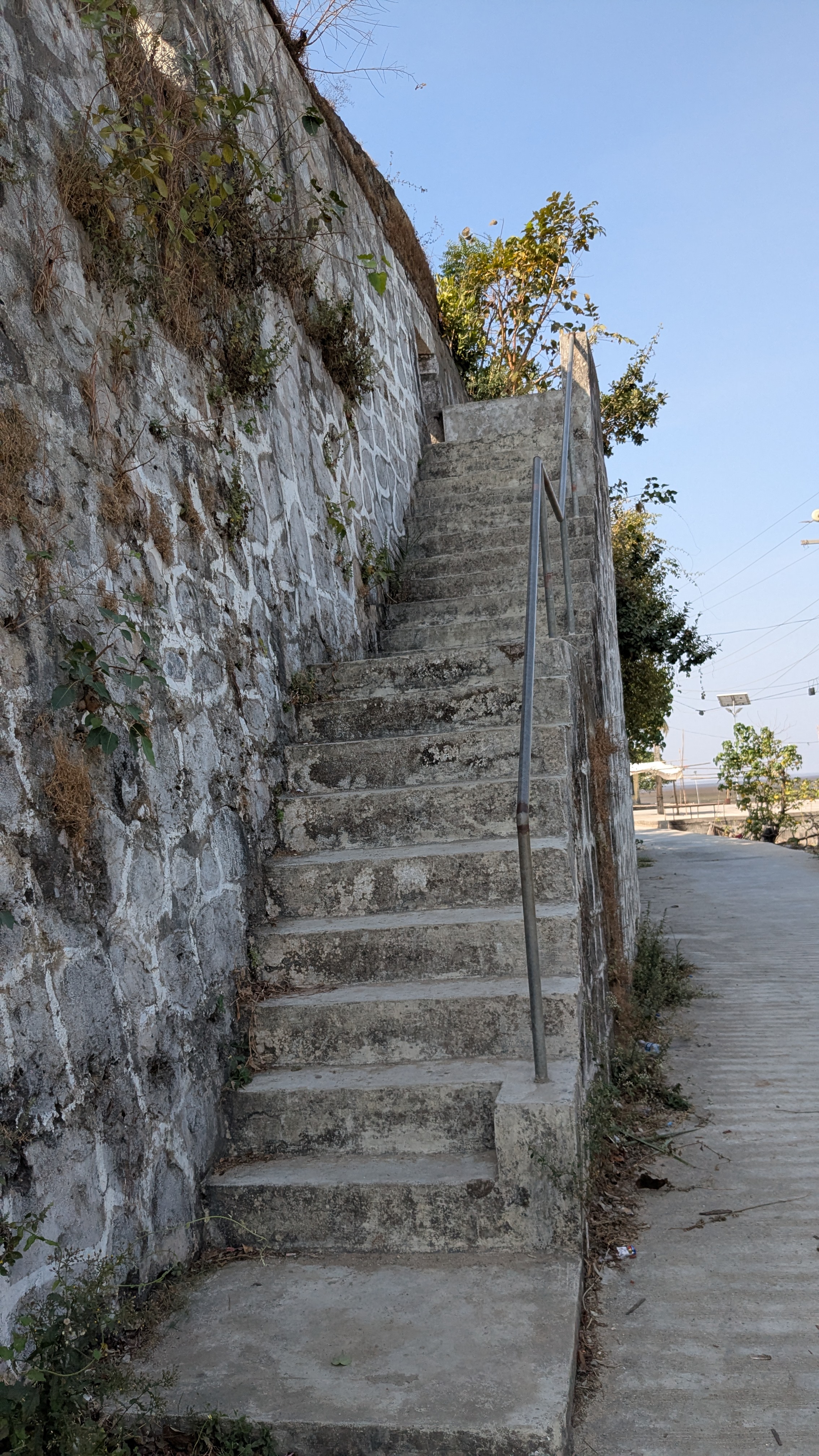 Staircase, Tarapur Fort
